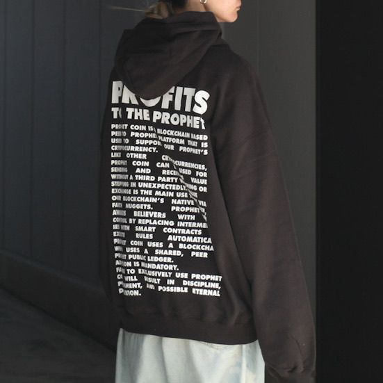【残りわずか】Prophet Coin Sweat Hoodie