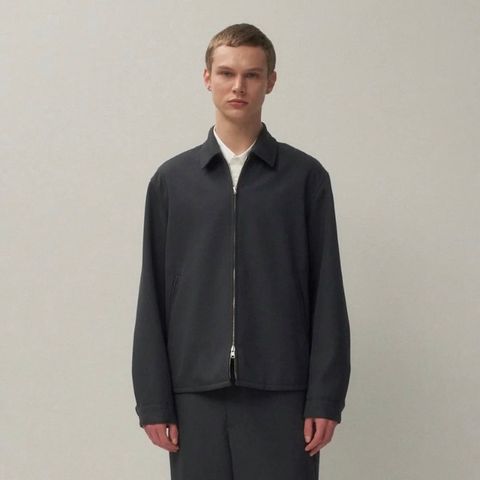 【残り一点】Back Satin Harrington Jacket