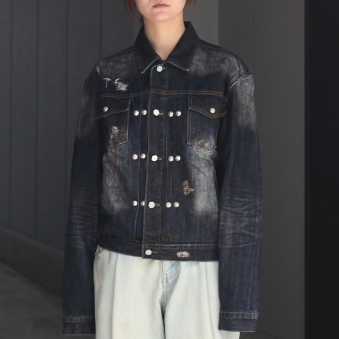 【残り一点】Burn Down Denim Jacket