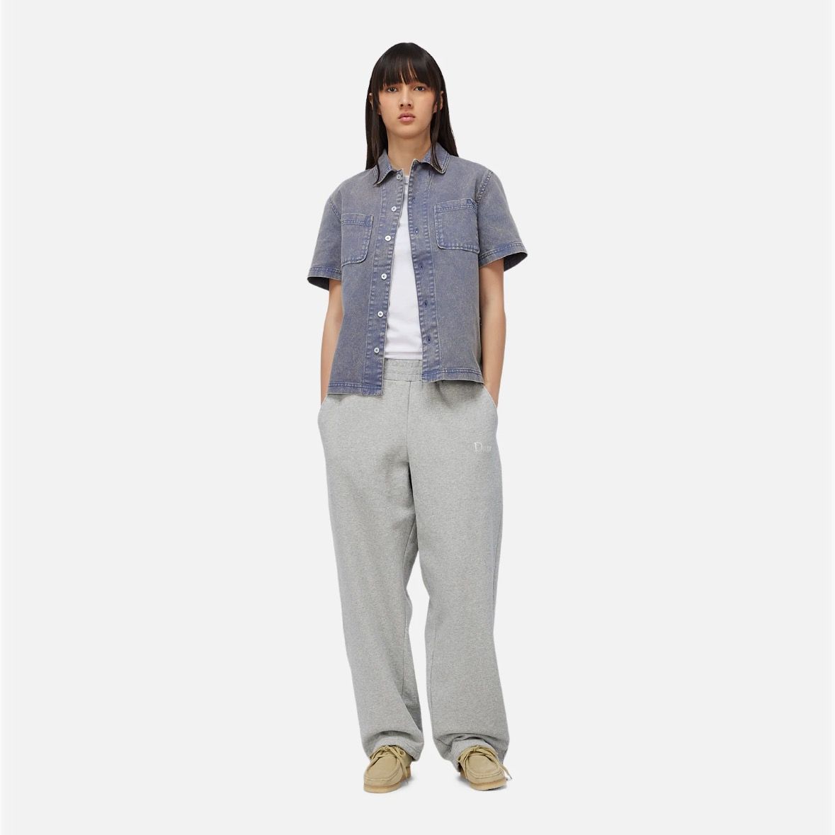 【残り一点】Stonewash Button Up