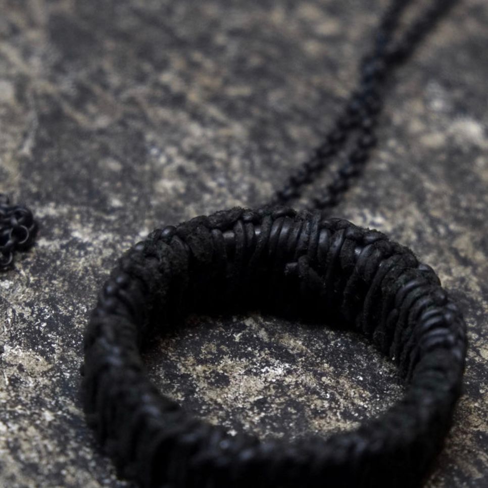 【お取り寄せ注文可能】Braiding Ring Necklace