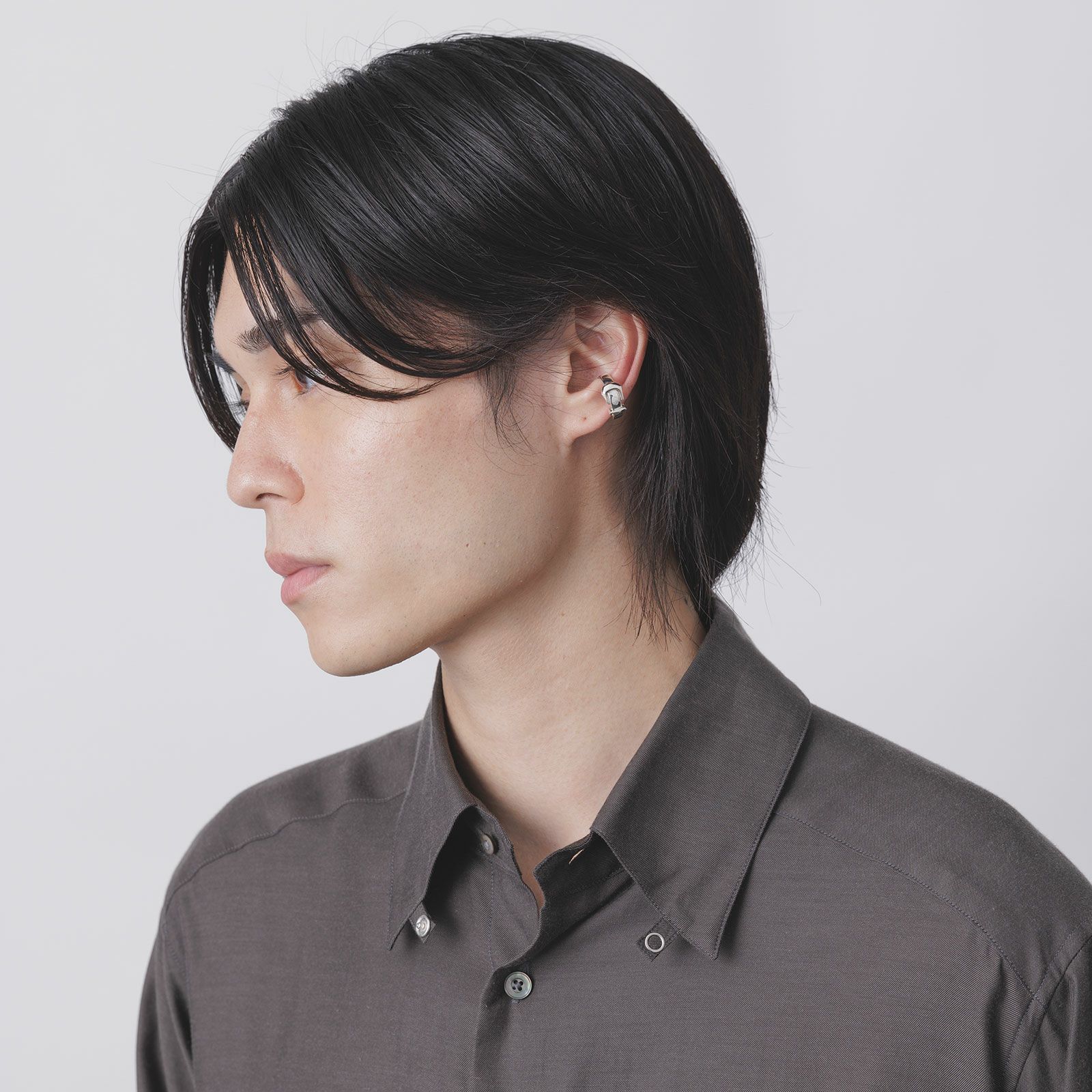 【お取り寄せ注文可能】Buckle Ear Cuff(SILVER)