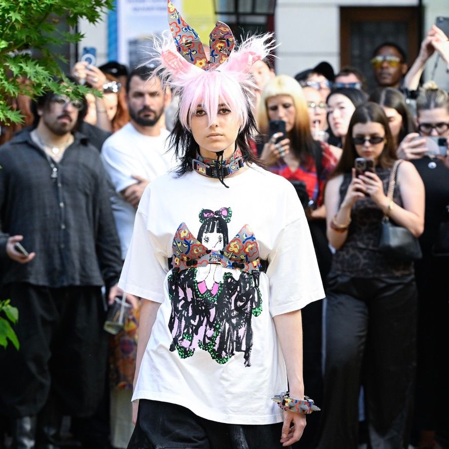 【残り一点】Louise Ribbon T-Shirt Bio Washed