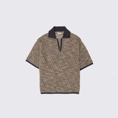【残り一点】Diagonal Knit Skipper Shirt