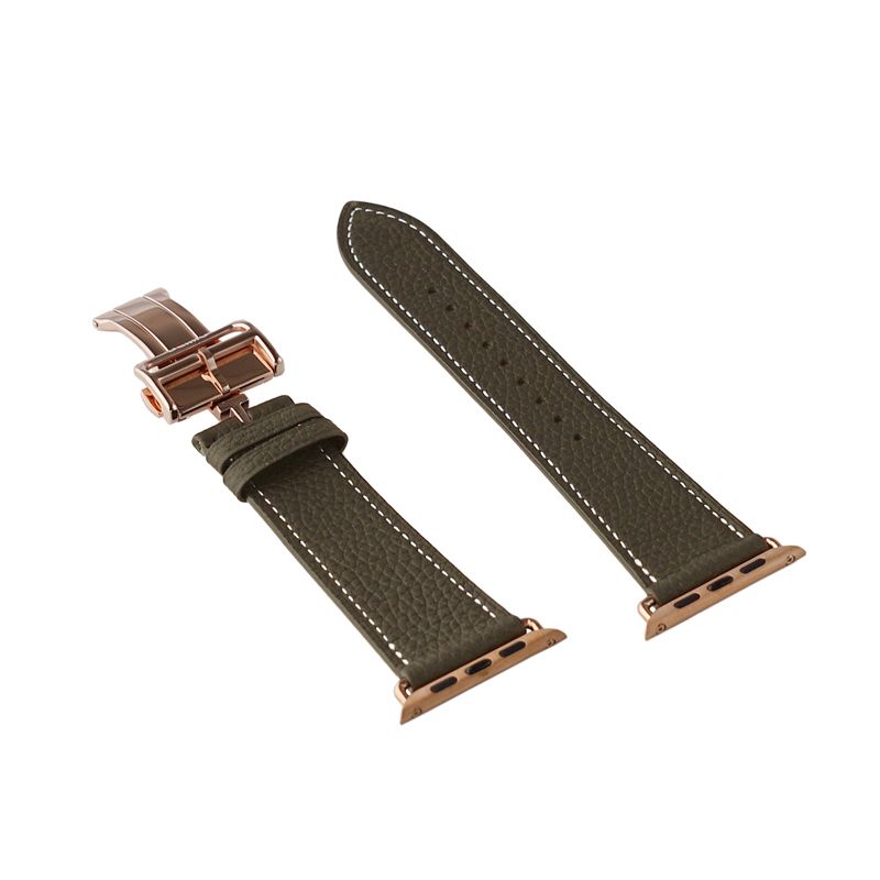 【残り一点】Apple Watch Band(ETOUPE×PINK GOLD)