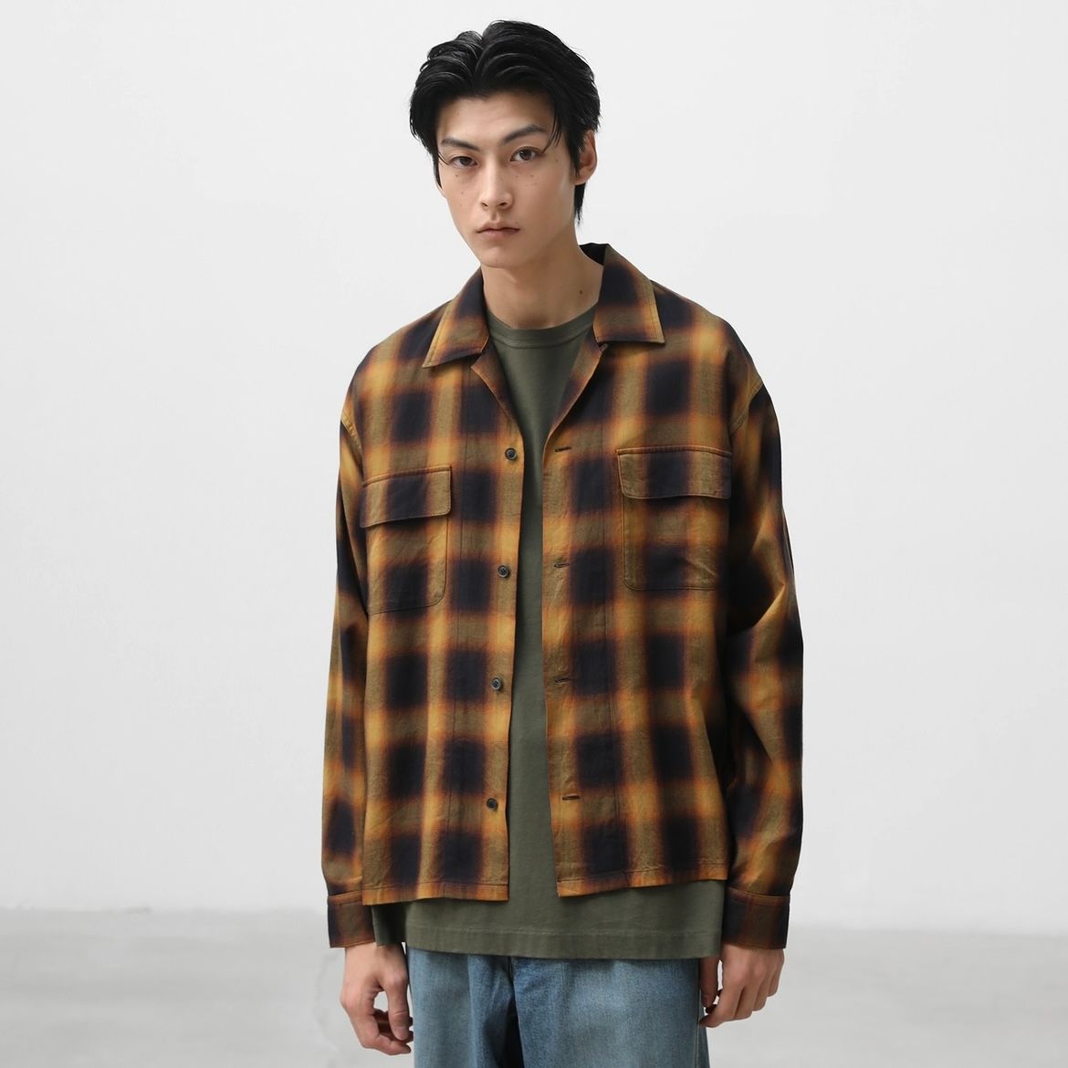 【残り一点】Granada Open-Collar Shirt