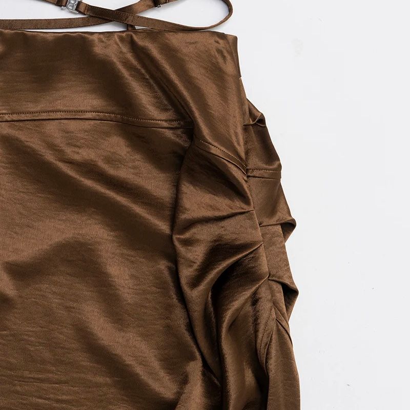 【残り一点】Satin Long Skirt