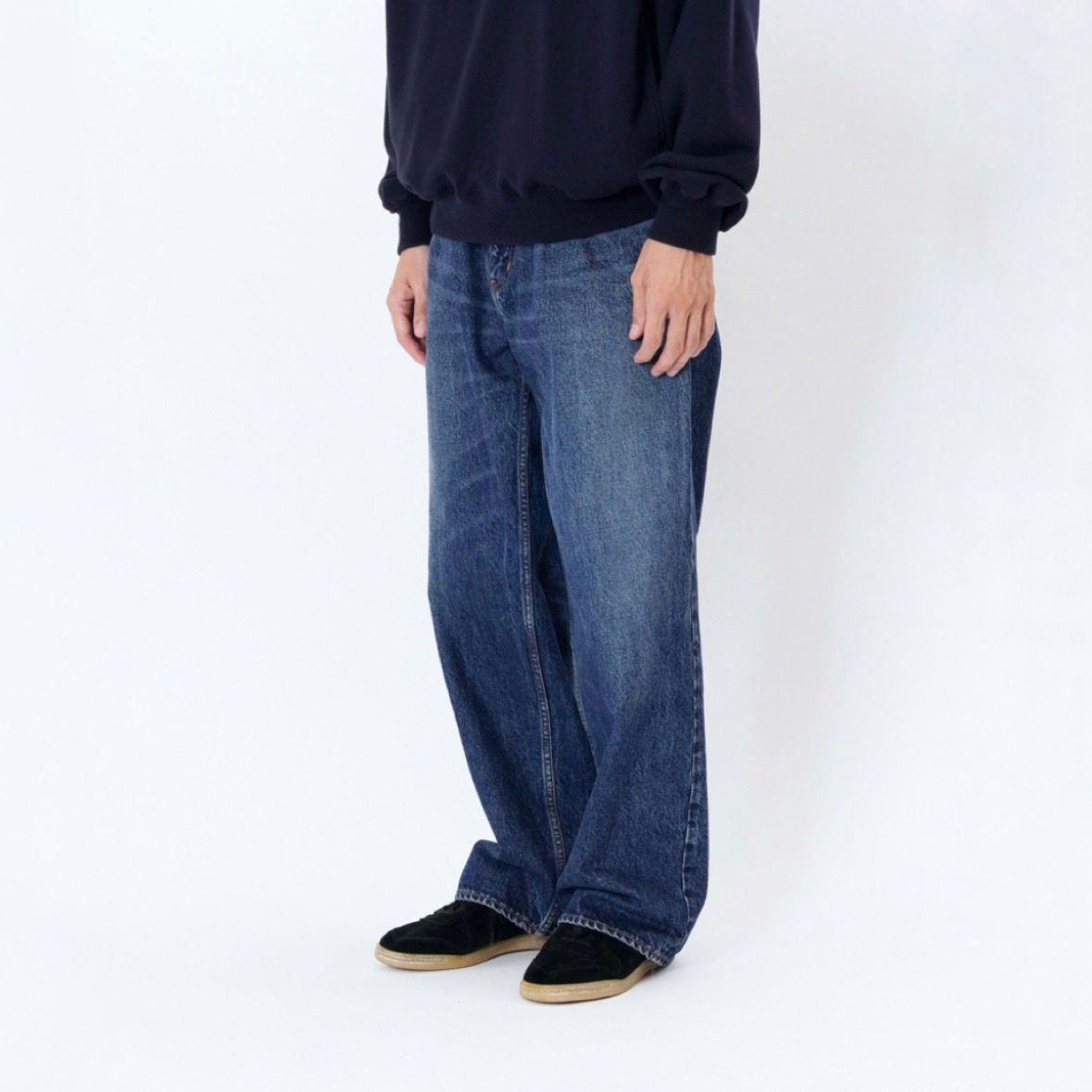 【再販売通知受付可能】5pocket Buggie Denim Pants