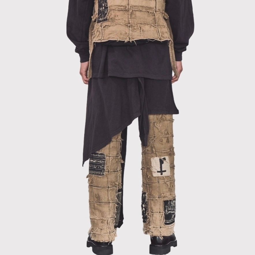 【残り一点】Destroy Work Jeans With Wrapped