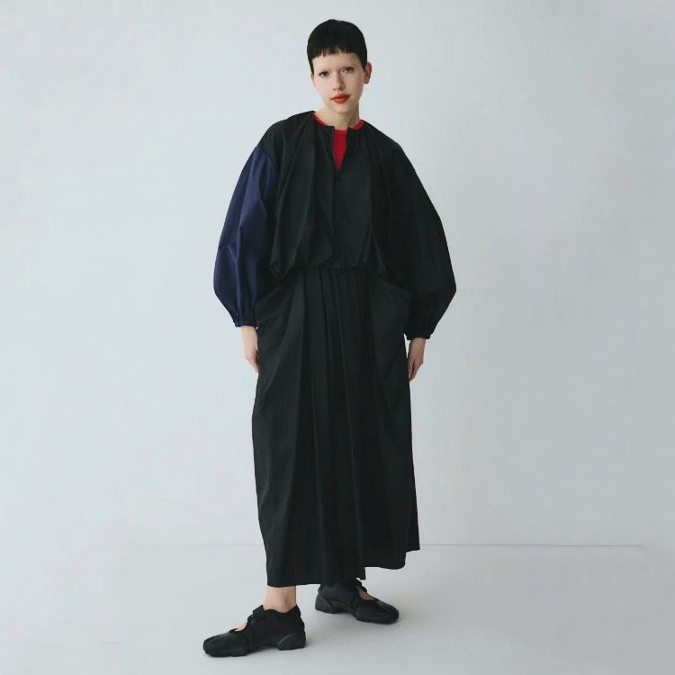 【残り一点】Balloon Hem Nylon Blouson