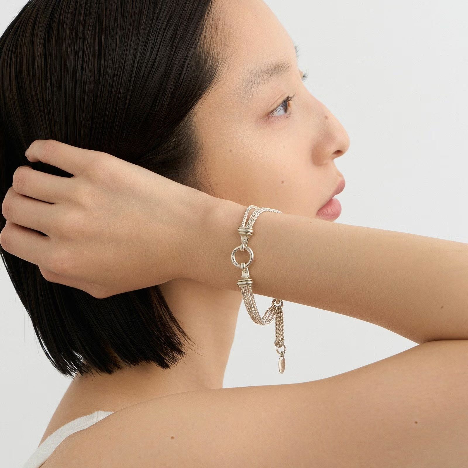 【お取り寄せ注文可能】Circle 3 Chain Bracelet