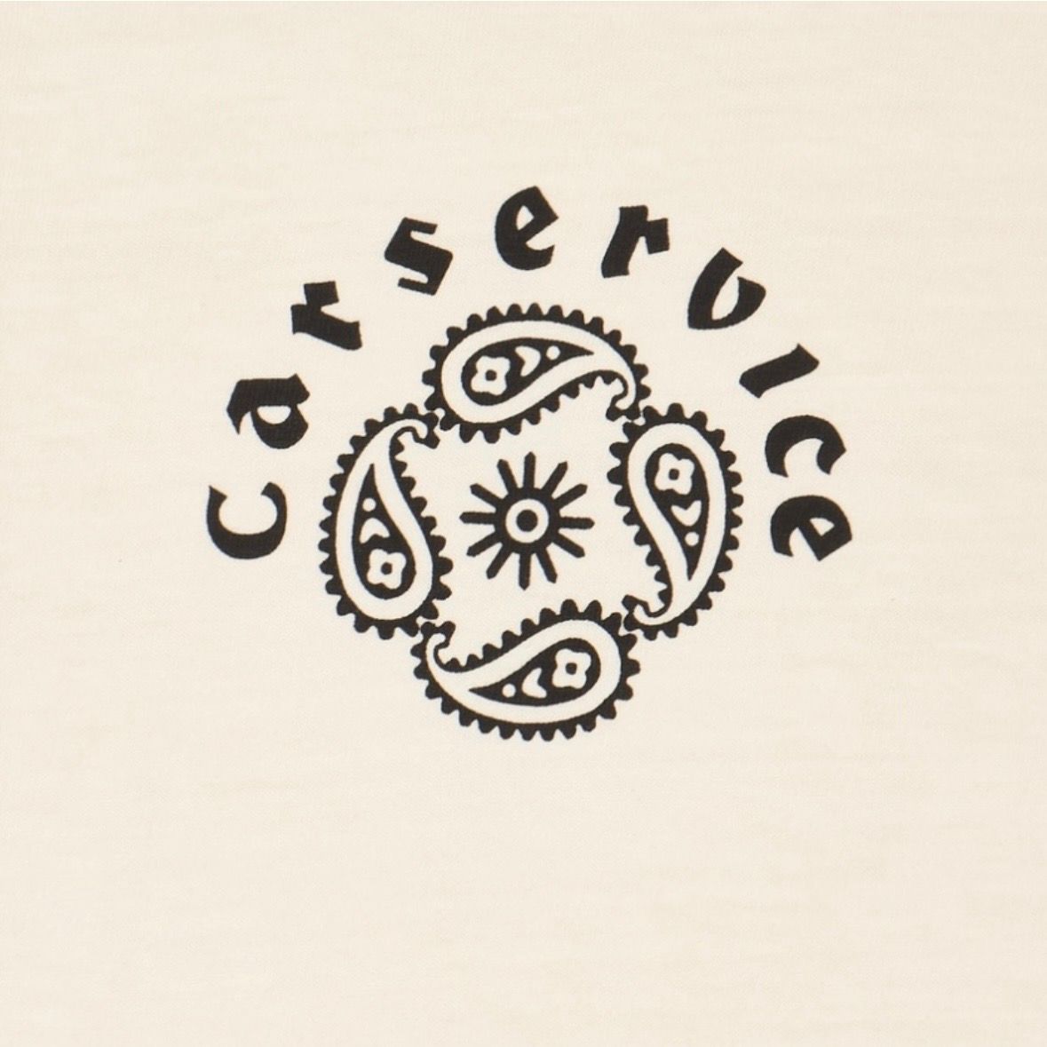 【残り一点】"CS" Paisley Logo Tee