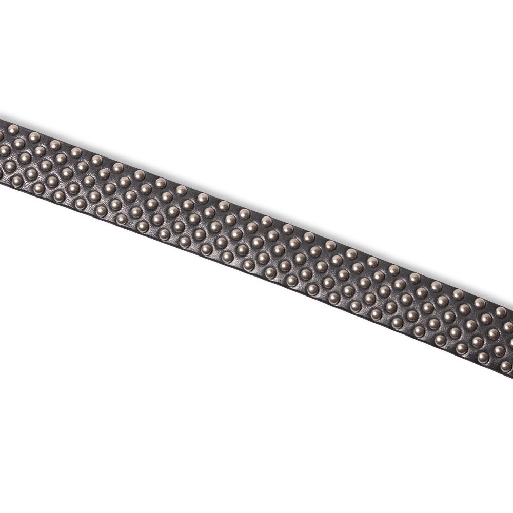 【残り一点】Round Studs Leather Narrow Belt