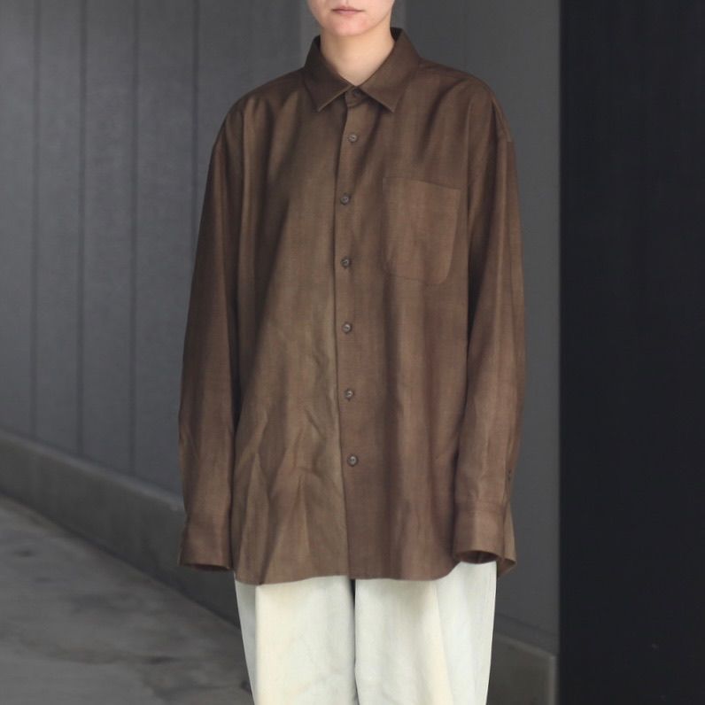 【残り一点】Regular Collar Shirt