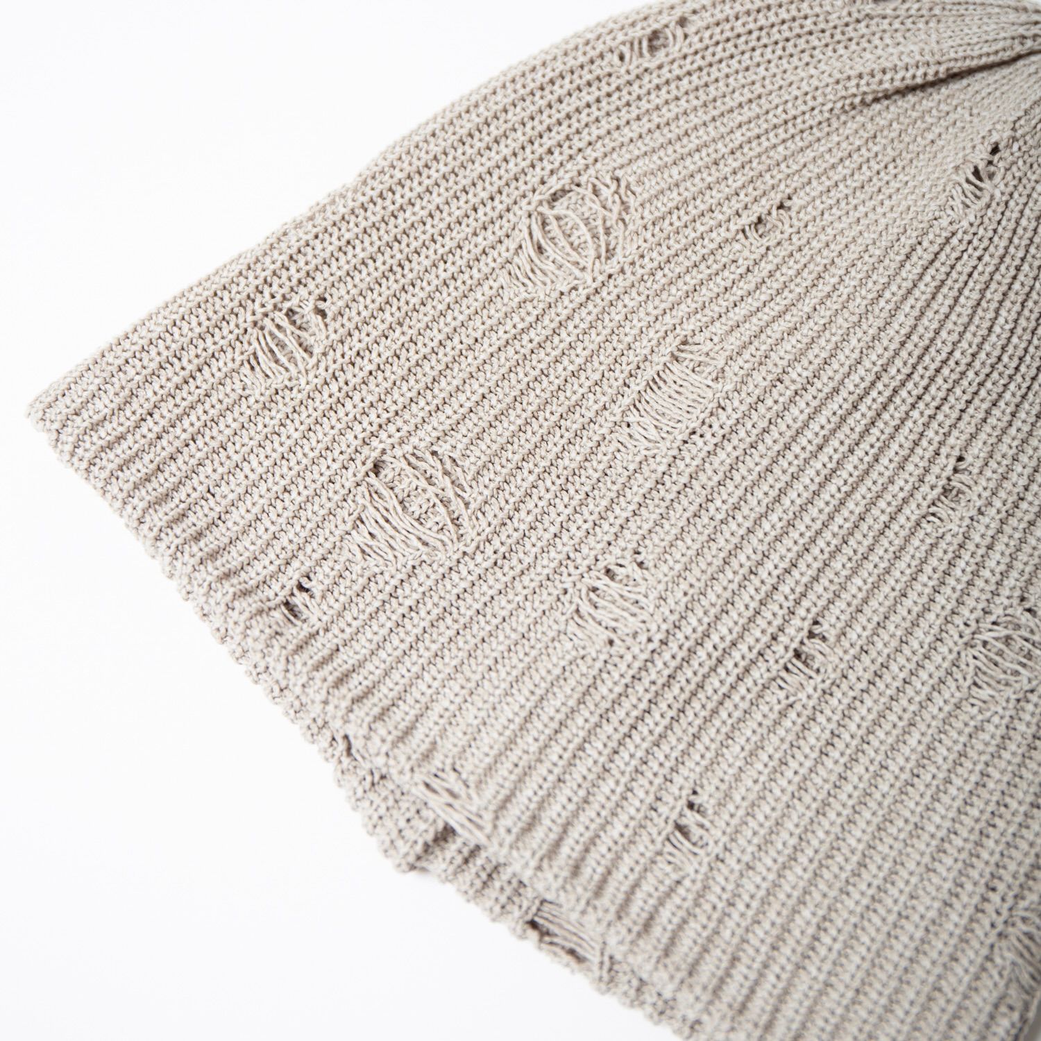 【残り一点】Damage Summer Knit Beanie