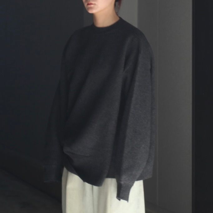 【残り一点】Extra Fine Wool Knit Deformed LS