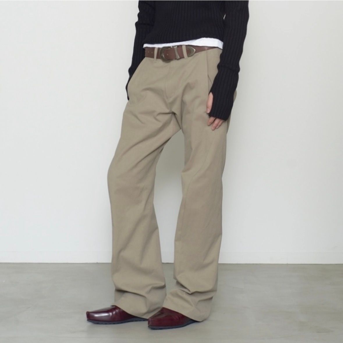 【残り一点】3D Twisted Chino Pants
