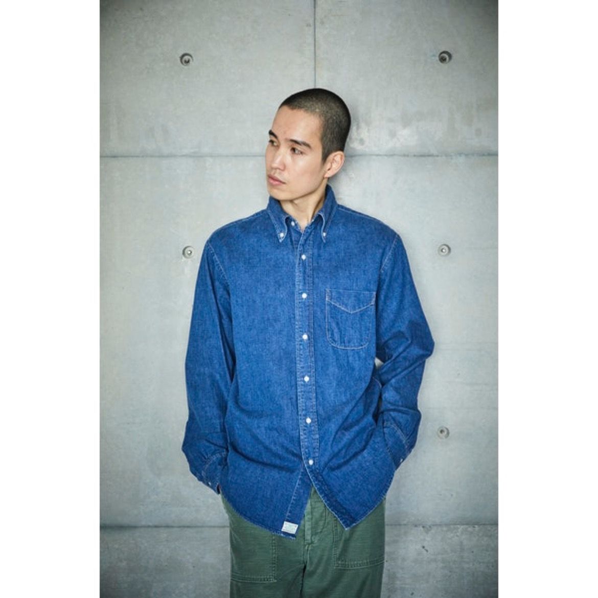 orSlow - 【残り一点】Denim B.D Shirt(USED WASH) | ACRMTSM ONLINE STORE