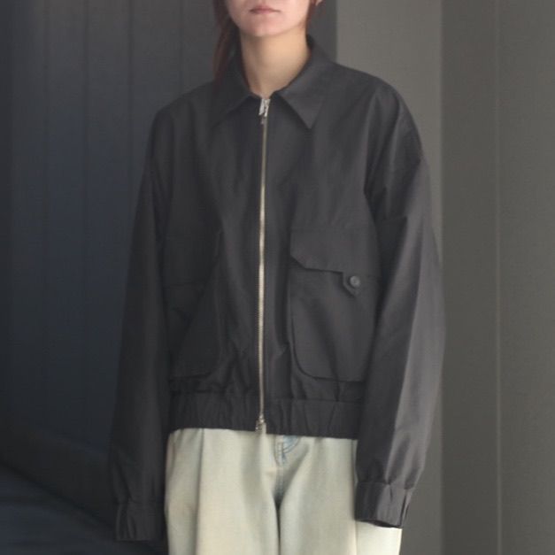 【残り一点】MBLパッチロゴジップブルゾン