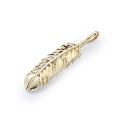【お取り寄せ注文可能】Eagle Feather M(K10 YELLOW GOLD)