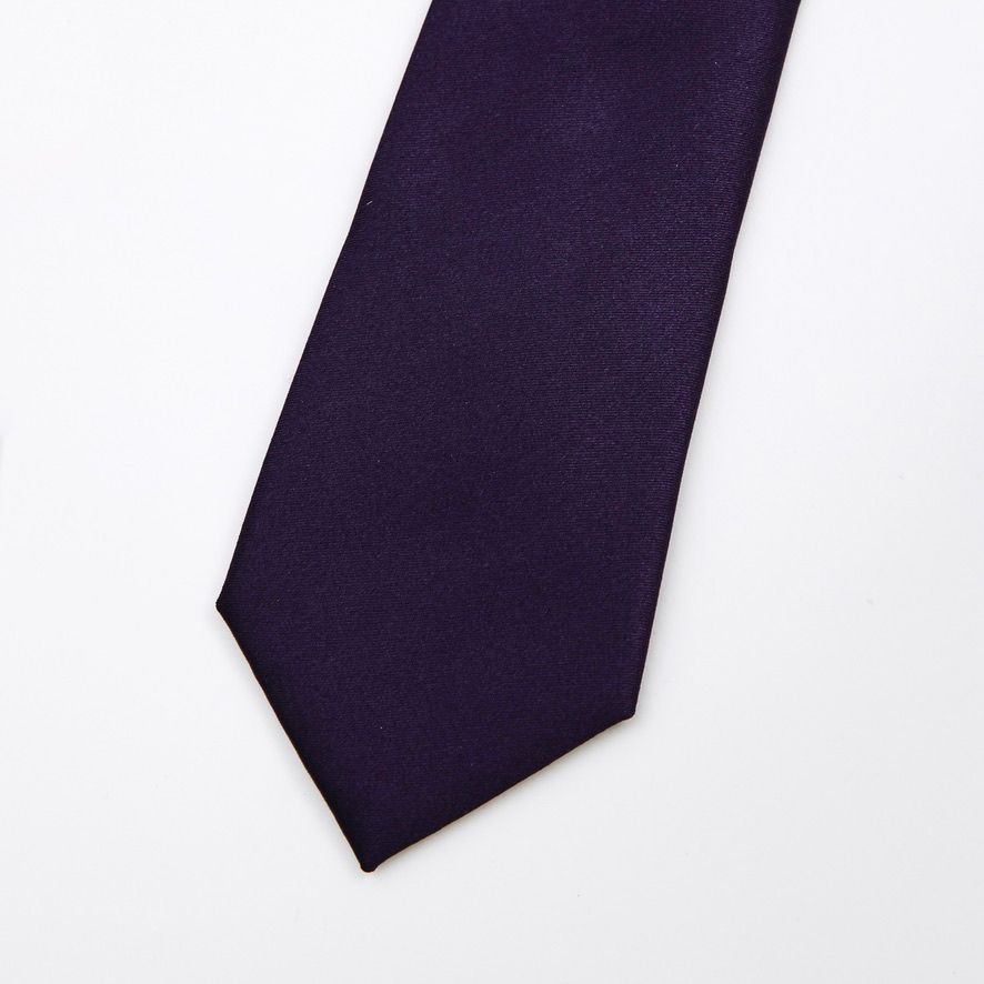 【残り一点】70mm Narrow Tie(PURPLE)