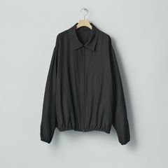 【残りわずか】Wool Silk Collared Zip Jacket