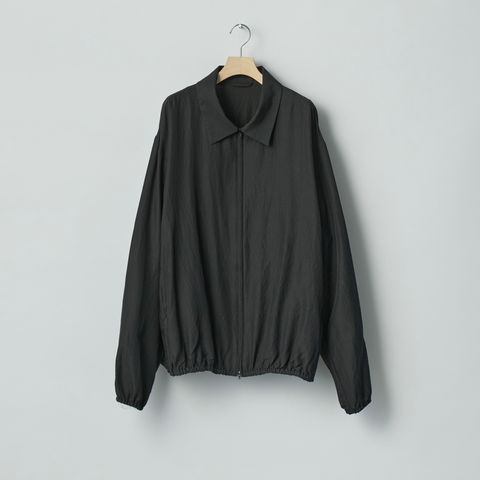 【残りわずか】Wool Silk Collared Zip Jacket