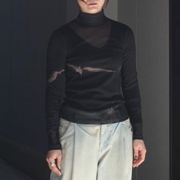 【残り一点】Graphic Mesh Top A
