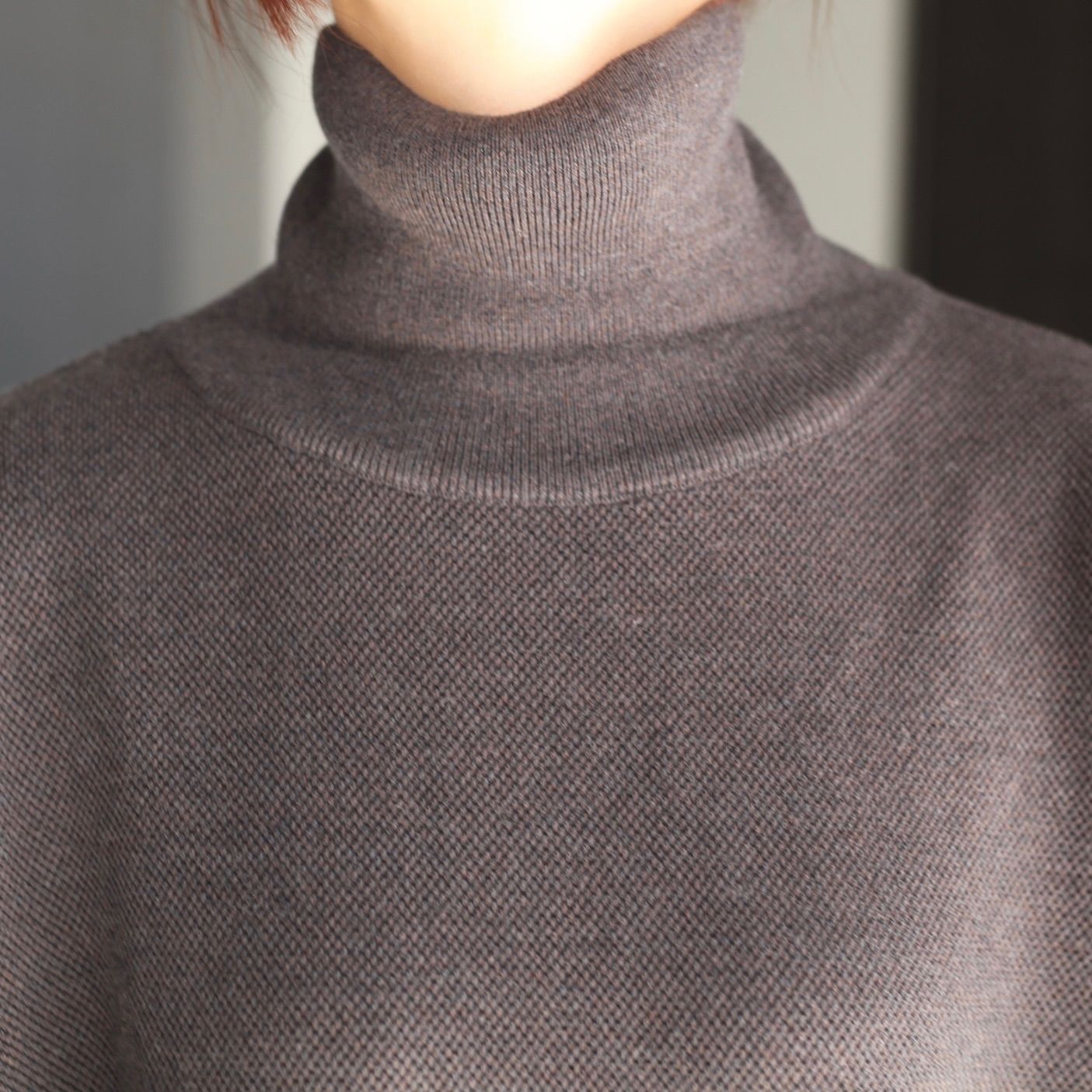 【残り一点】CO/WO Moss Stitch Turtle Neck