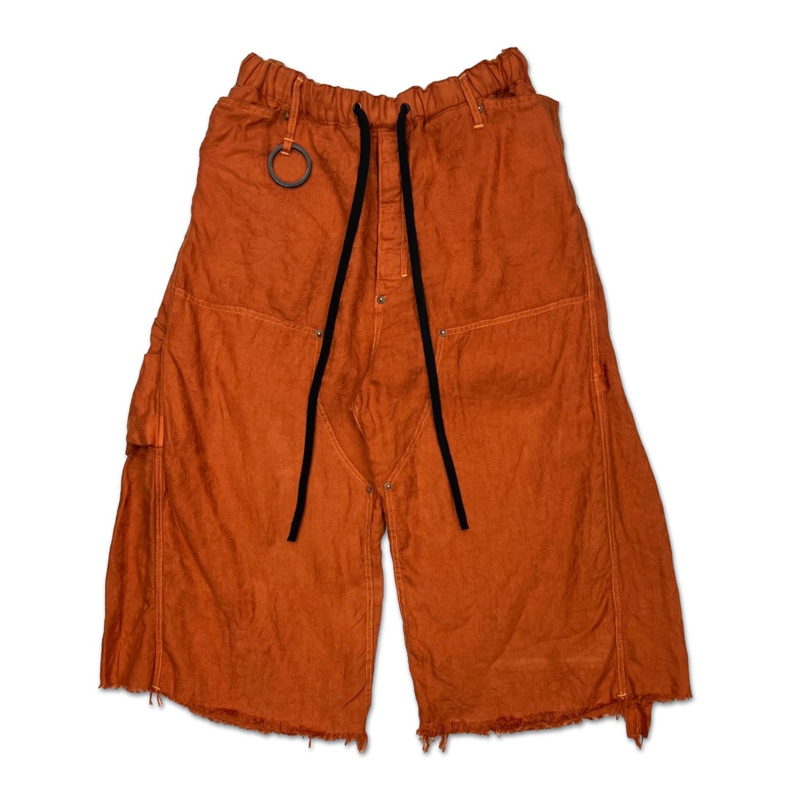 【残り一点】Easy Work Short With Garment Dyed (ITALIAN AIRFORCE TABLE CLOTH)