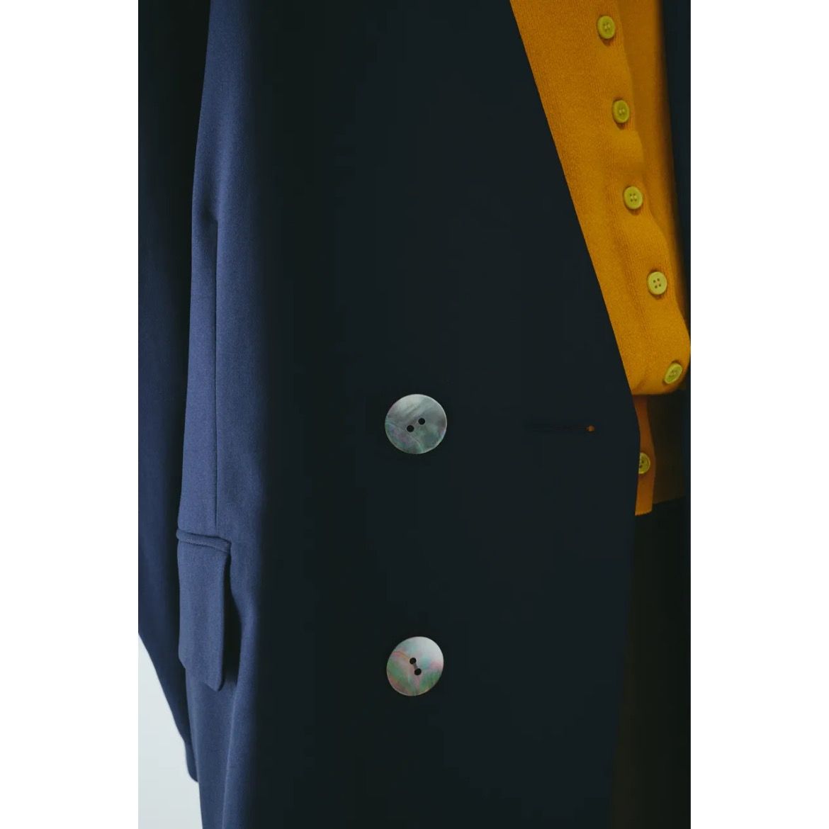 【残り一点】No Collar Over Jacket