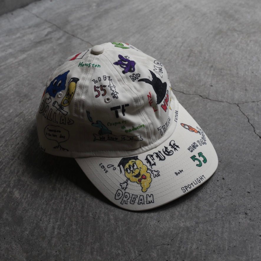 【残り一点】Hand Paint Crash Cap