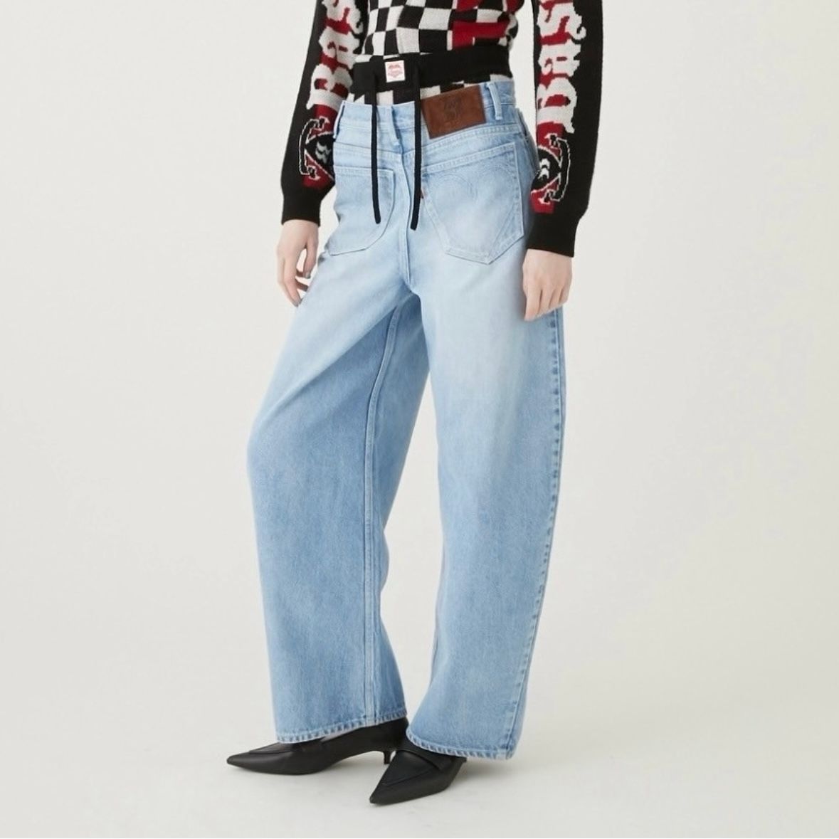 【残り一点】Back Front Barrel Denim