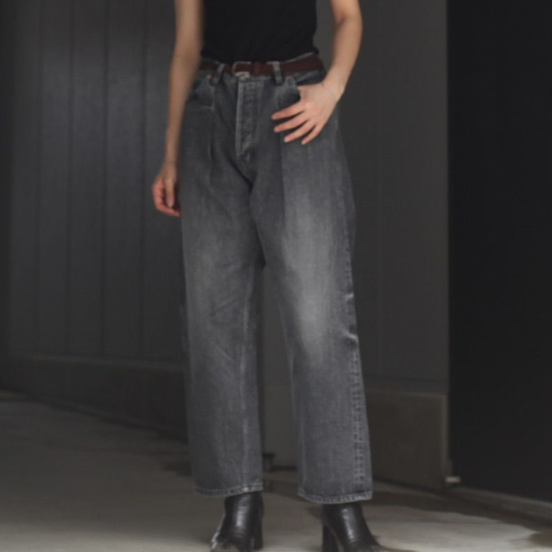 HERILL ヘリル　HL Denim 4PK black セットアップ