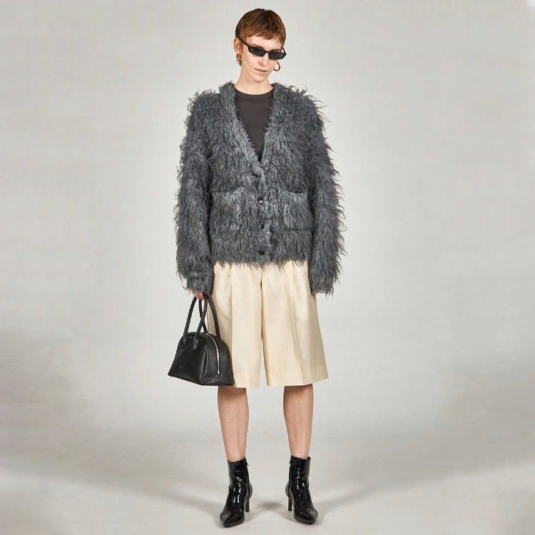 【残りわずか】Shaggy Knit Cardigan