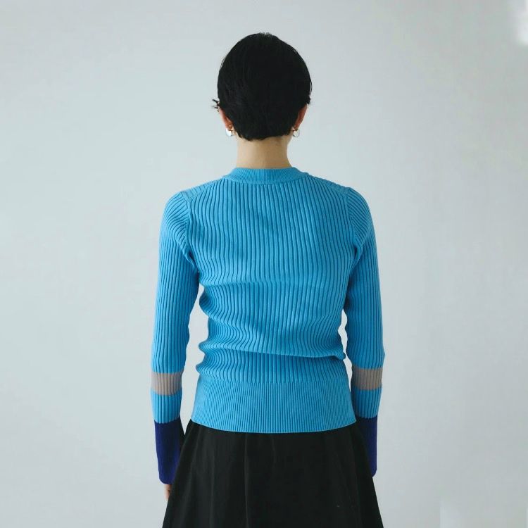 【残り一点】Henley Neck Knit Tops