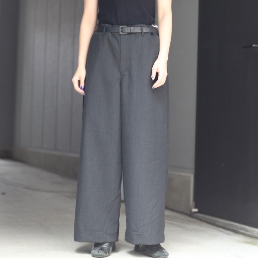 【残り一点】ウォッシャブルツイルスラックス