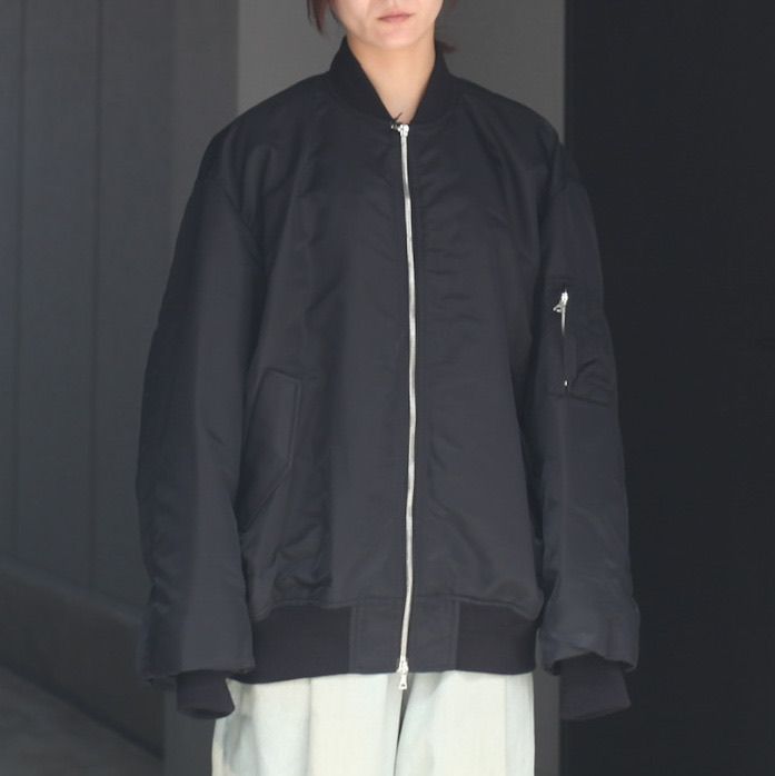 ジャケット・アウター stein oversized flight jacket stein OVERSIZED FLIGHT JACKET・MILITARY KHAKI - tity