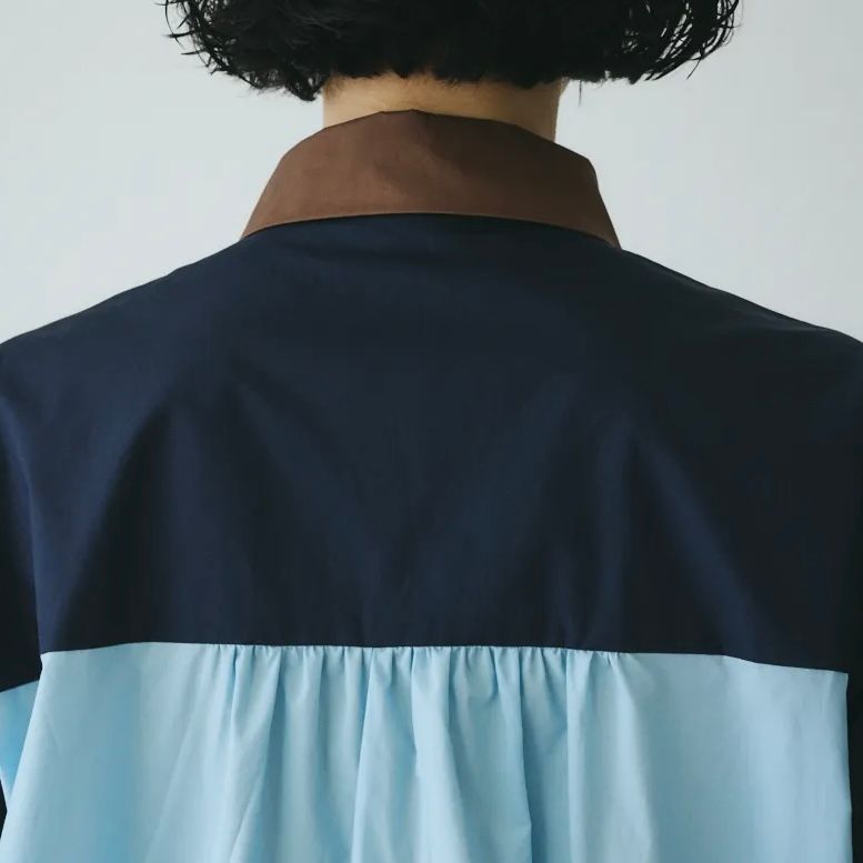 【残り一点】Switching Color Block Dress