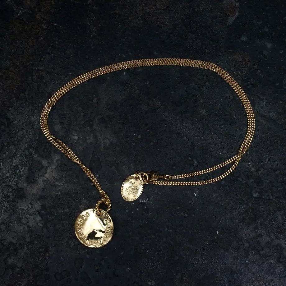 【残り一点】Stairway to Heaven Coin Pendant(GOLD)