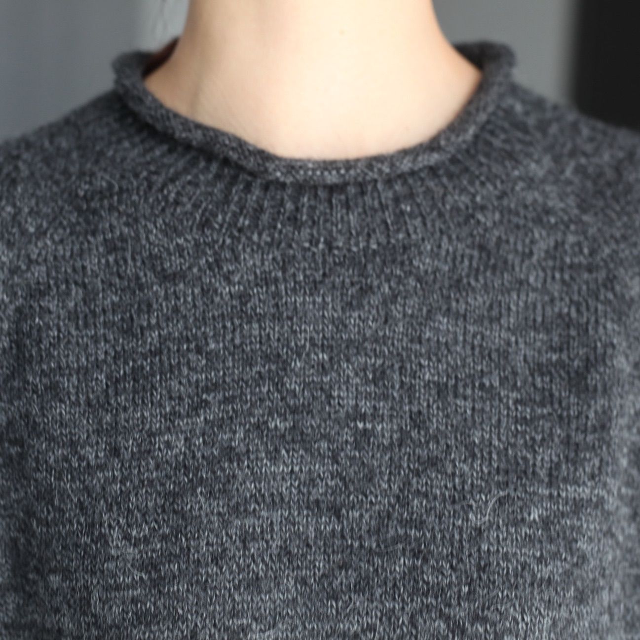 【残り一点】W/G Alpaca Pullover