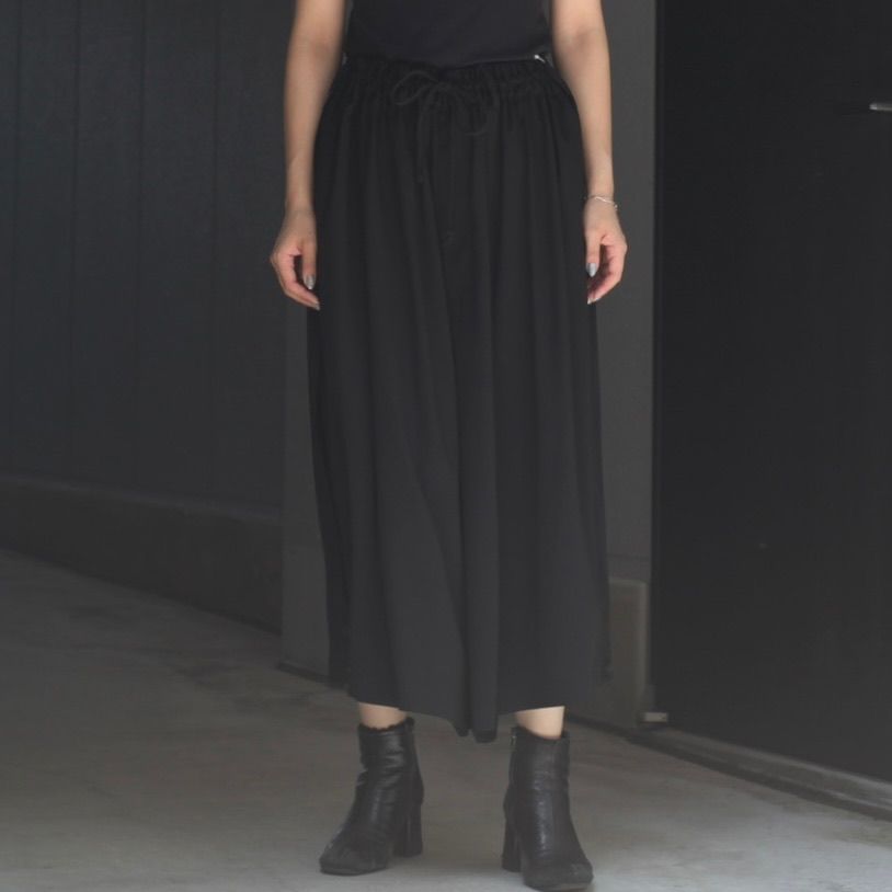 【再販売通知受付可能】ボックスプリーツパンツ