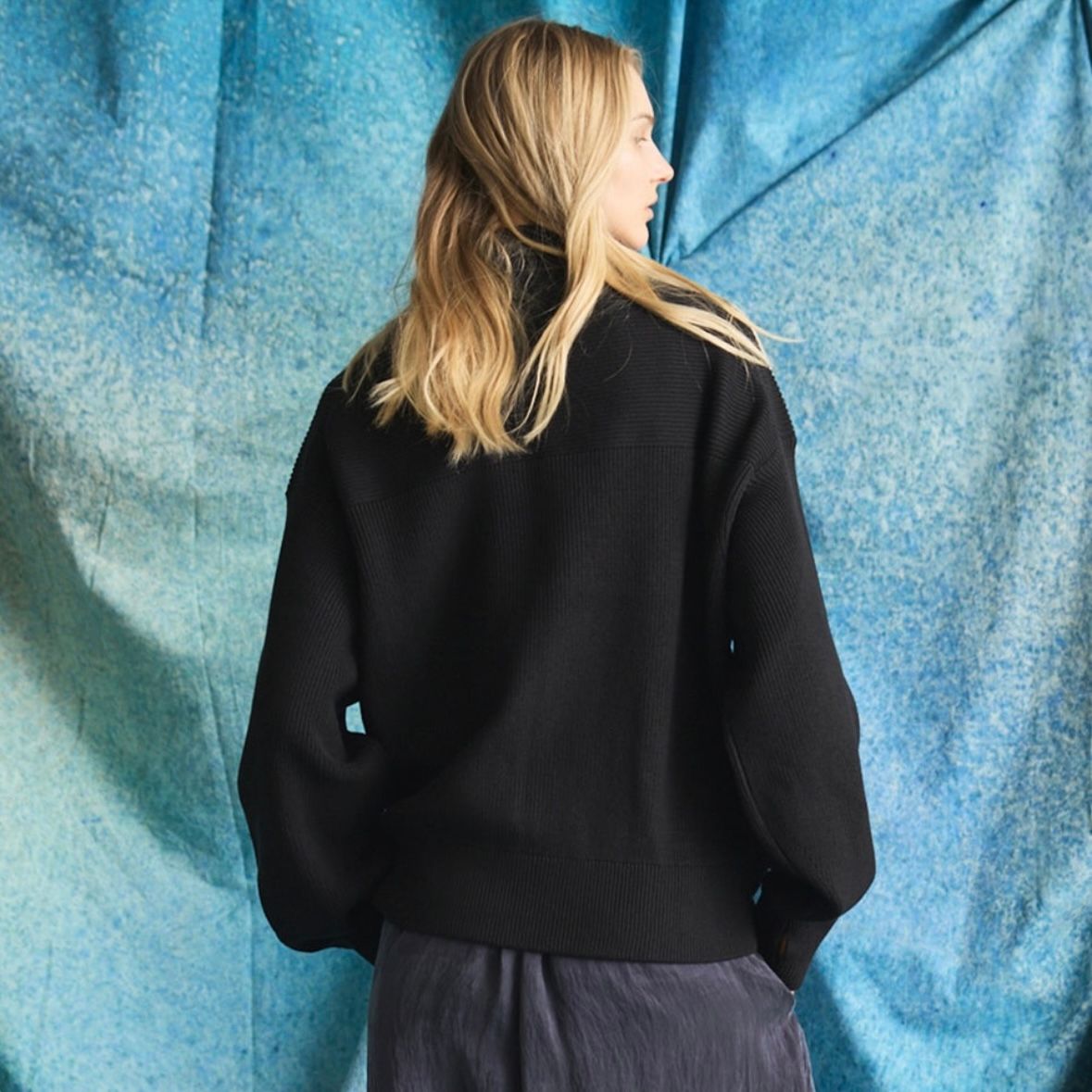 【残り一点】C/A Prime-Over Drivers Zip Knit