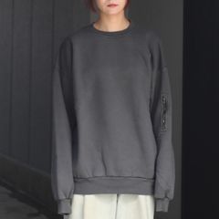 【残り一点】Pigment Dyed Crew Neck Sweatshirt
