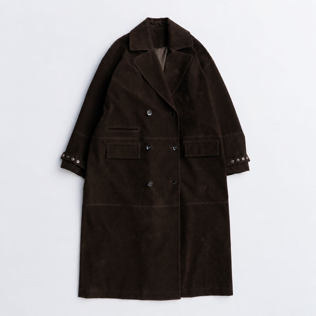 【残り一点】Suede Trench Coat