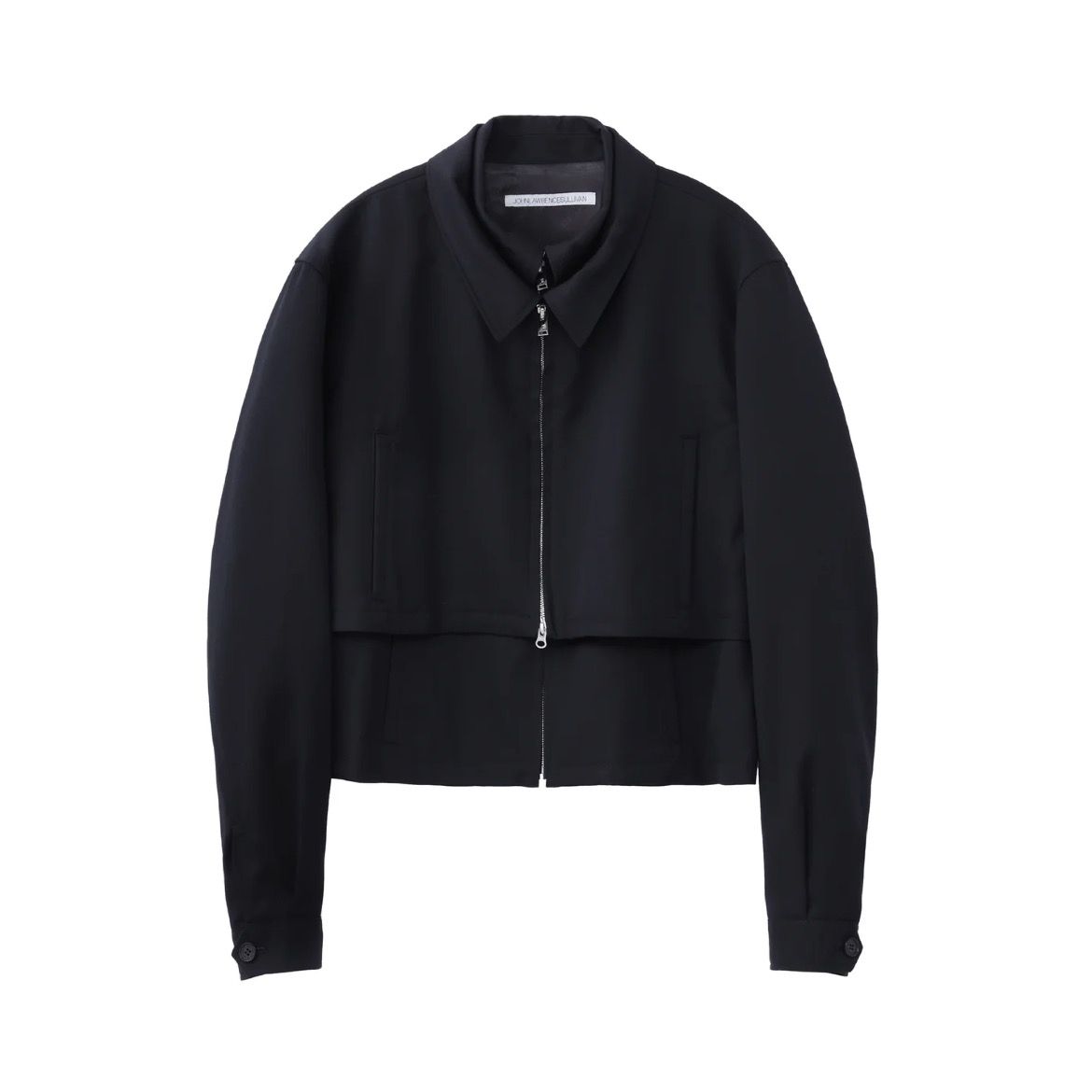 ジャケット・アウター WOOL GABARDINE STACKED HARRINGTON JACKET WOOL GABARDINE STACKED HARRINGTON JACKET