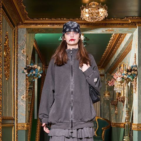 【残り一点】Cotton Washed Full Zip Track JKT