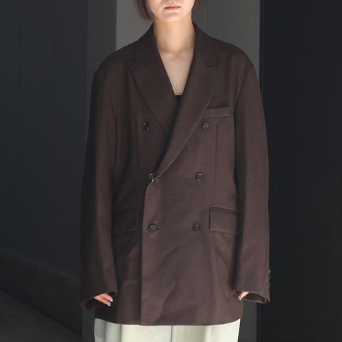 【残り一点】Wool Double Breasted Jacket