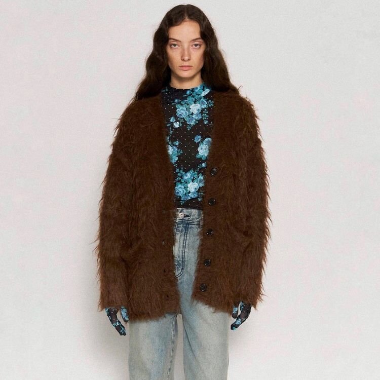 【残り一点】Shaggy Knit Cardigan