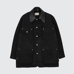 【残り一点】Nubuck Leather Coverall Jacket